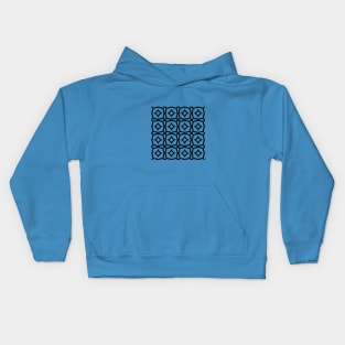 Bold rhombus mosaic Kids Hoodie